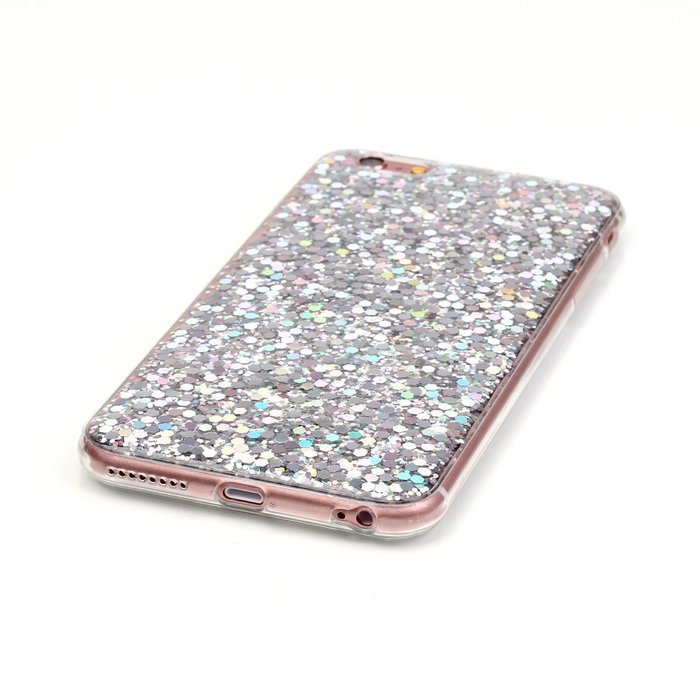 iPhone 6S Plus Bling Case,IKASEFU Creative 3 Layer Glitter Skin+Tpu+PC Glorious Silicone Bumper Case Cover for... N36