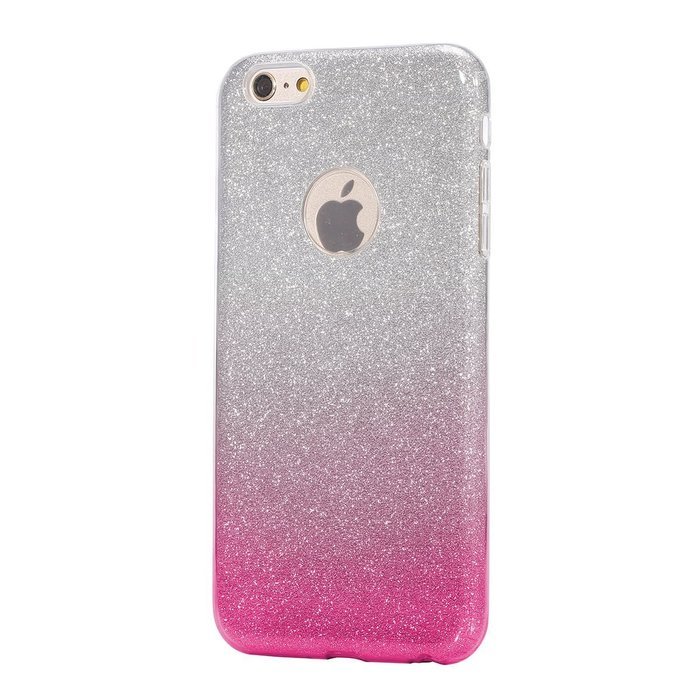 iPhone 6S Plus Bling Case,IKASEFU Creative 3 Layer Glitter Skin+Tpu+PC Glorious Silicone Bumper Case Cover for... N42