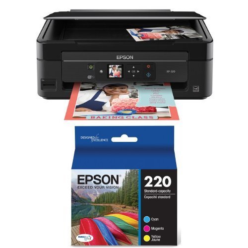 Epson Expression Home XP-320 Wireless Color Photo Printer with Scanner & Copier N3