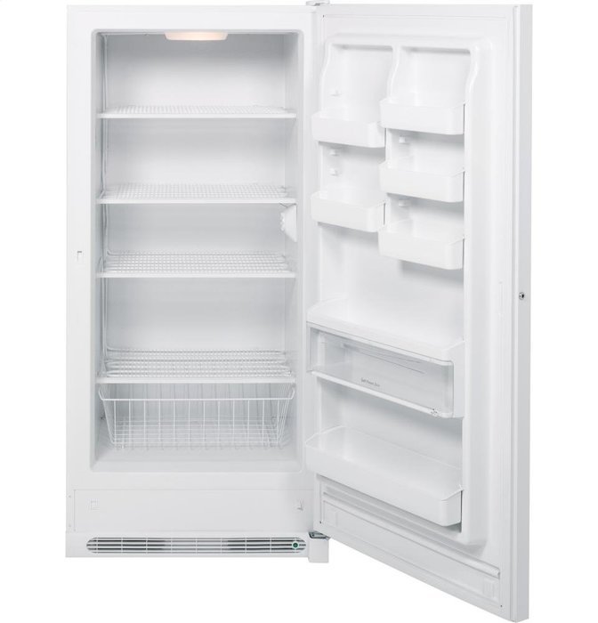 GE FUM21DHRWW 21.0 Cu. Ft. White Upright Freezer N4