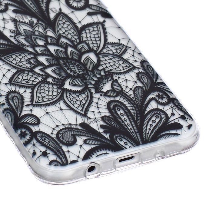 J7 Case, Firefish Colorful Pattern TPU Durable Soft TPU Back [Soft-Flex] [Shock Absorption Technology] Case for... N190
