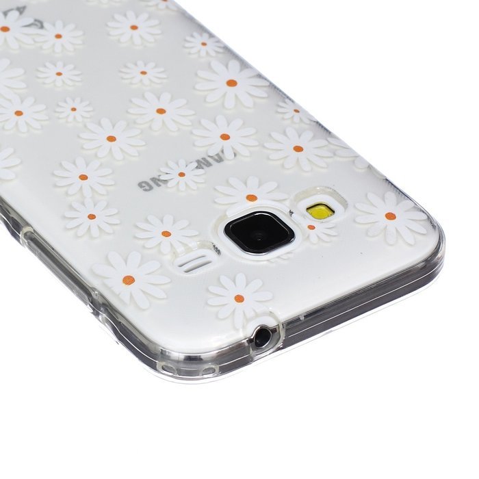 J7 Case, Firefish Colorful Pattern TPU Durable Soft TPU Back [Soft-Flex] [Shock Absorption Technology] Case for... N193