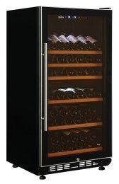 Koolatron WC68DZ Koolatron 68 Bottle Dual Zone Elite Series Wine Cellar, Black/Silver N2