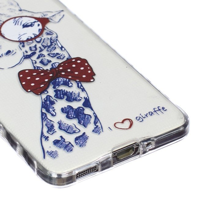 J7 Case, Firefish Colorful Pattern TPU Durable Soft TPU Back [Soft-Flex] [Shock Absorption Technology] Case for... N195