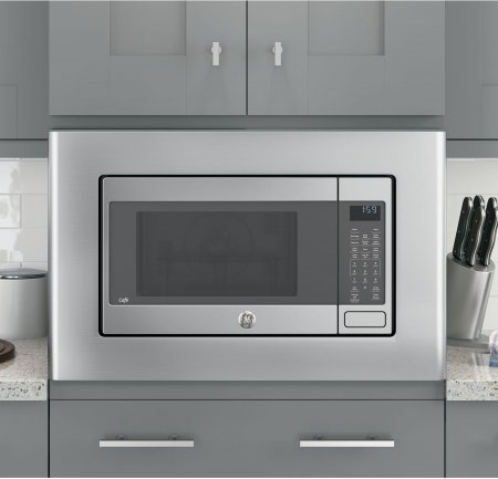 GE Cafe CEB1599SJSS Countertop Microwave with 1000 Cooking Watts, Convection, in Stainless Steel