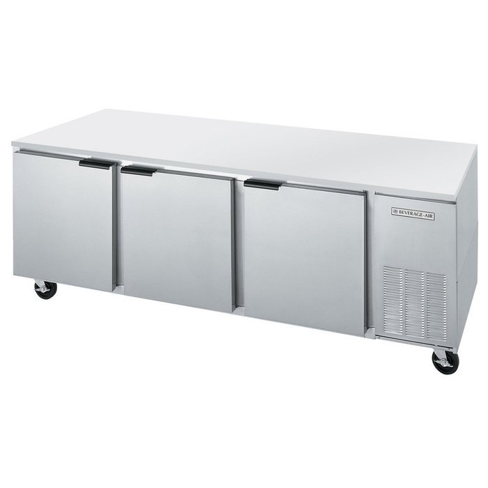 Beverage-Air 93" Three-Section Undercounter Refrigerator