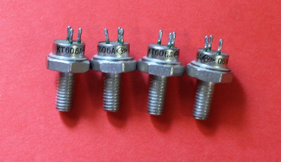 Transistors silicon KT606A (2T606A) analogue 2N5090 USSR 4 pcs