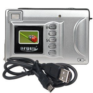 Argus DC-2185 2.1MP Digital Camera/PC Camera (Silver)