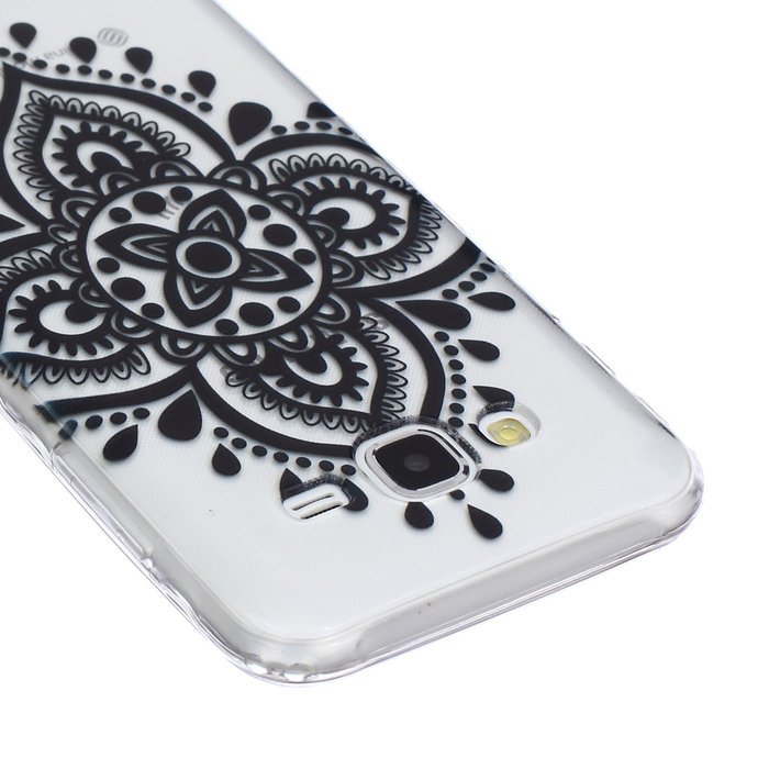 J7 Case, Firefish Colorful Pattern TPU Durable Soft TPU Back [Soft-Flex] [Shock Absorption Technology] Case for... N212
