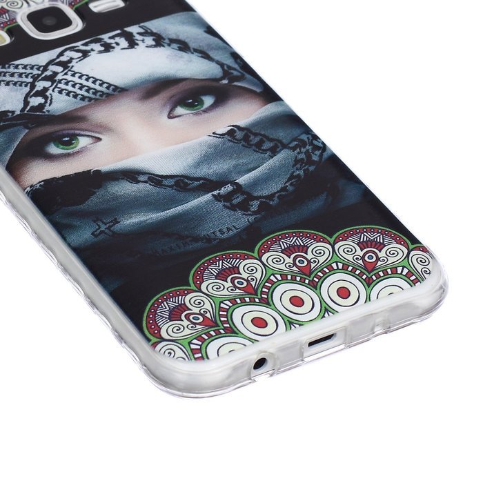 J7 Case, Firefish Colorful Pattern TPU Durable Soft TPU Back [Soft-Flex] [Shock Absorption Technology] Case for... N213