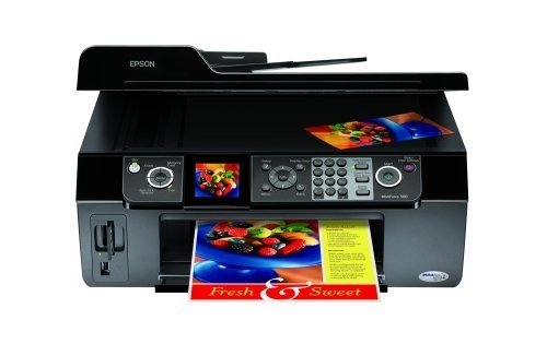 Epson WorkForce 500 All-in-One Printer (Black) (C11CA40201) N2