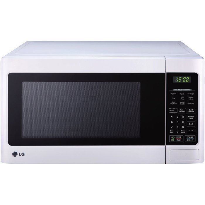 LG LCS1112SW Countertop Microwave Oven, 1000-watt, White N2