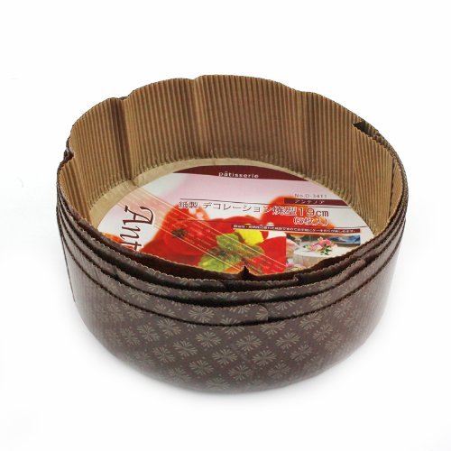 Parukinzoku Antenoa Paper decoration cake baked type 19cm 5 pieces D-3411 N3