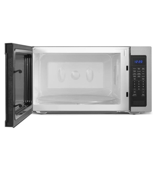 Whirlpool WMC50522AW 2.2 Cu. Ft. White Countertop Microwave N3