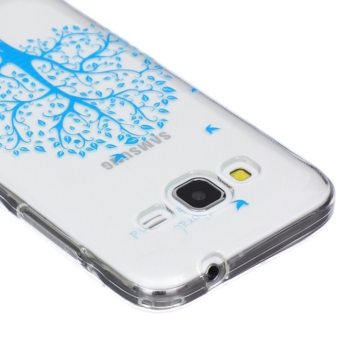 J7 Case, Firefish Colorful Pattern TPU Durable Soft TPU Back [Soft-Flex] [Shock Absorption Technology] Case for... N235