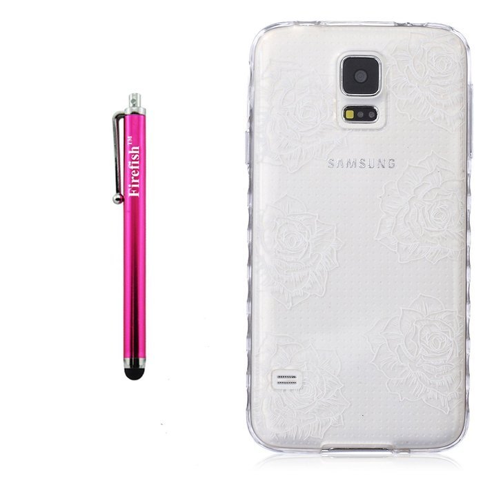 J7 Case, Firefish Colorful Pattern TPU Durable Soft TPU Back [Soft-Flex] [Shock Absorption Technology] Case for... N244