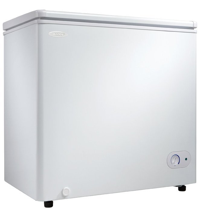 Danby DCF072A2WDB1 Chest Freezer, 7.2 Cubic Feet, White N27