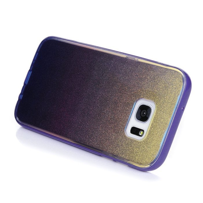 Badalink Galaxy S7 Edge Case 3 in 1 Shockproof Drop Protection Soft TPU Protective Inner Bumper + PC Frame with... N31