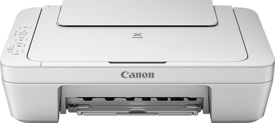 Canon - PIXMA MG2520 All-In-One Printer - White N2