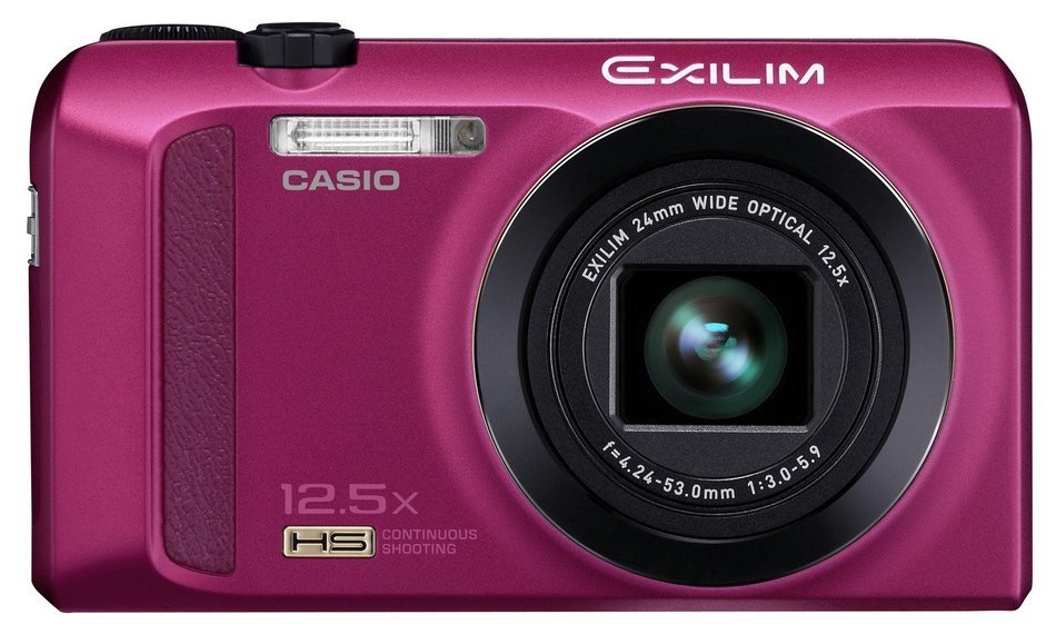 Casio Exilim EX-ZR200 High Speed 16 MP, 12x Optical Zoom Compact Digital Camera (Red) N2