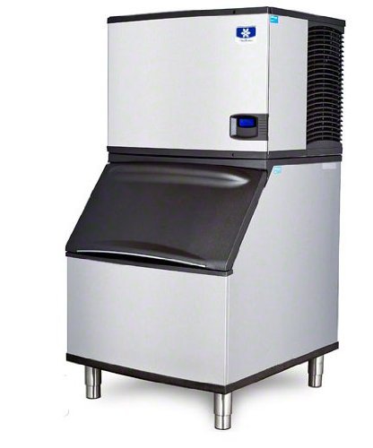 Manitowoc ID-0452A_B-570 420 Lb Air Cooled-Full Cube Ice Machine w/ Storage Bin