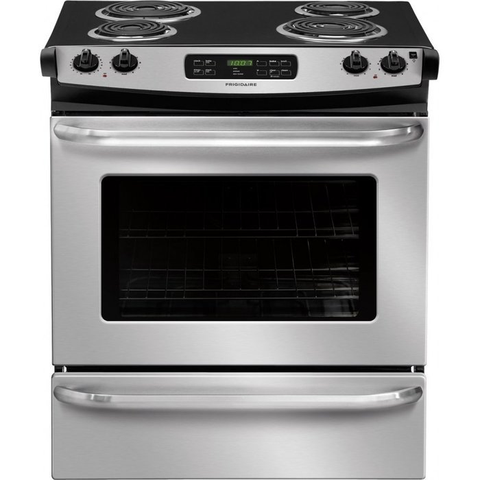 Frigidaire FFES3015PS ADA Compliant 4.6 Cu. Ft. 30" Slide-in Electric Range in Stainless Steel