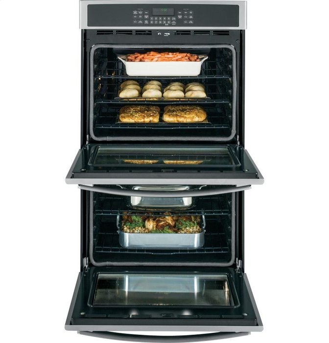 GE JT5500SFSS 30" Stainless Steel Electric Double Wall Oven - Convection N3