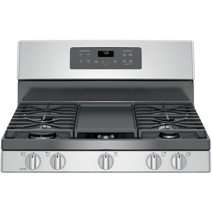 GE JGB700SEJSS 30" Stainless Steel Gas Sealed Burner Range - Convection N2