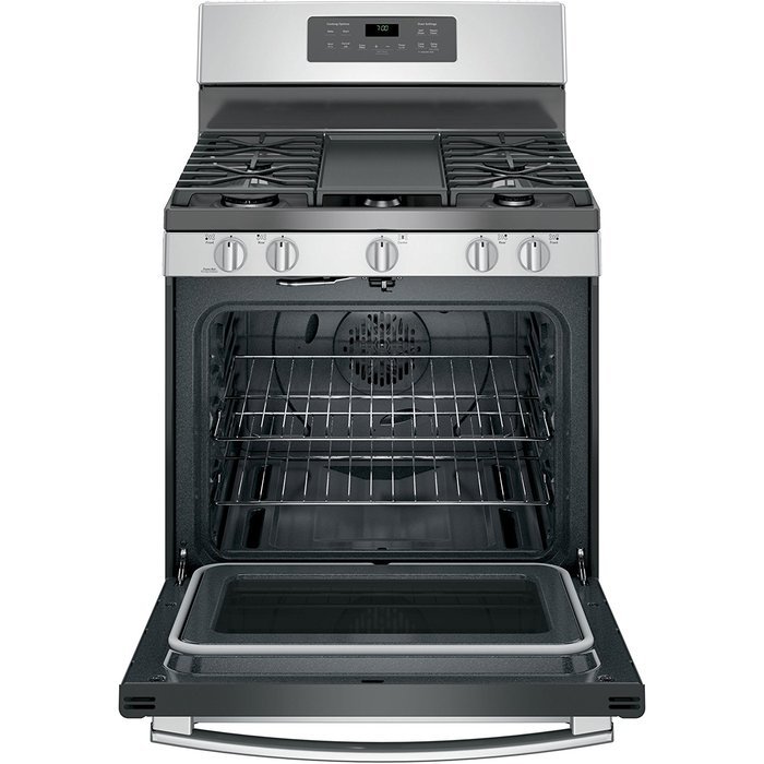 GE JGB700SEJSS 30" Stainless Steel Gas Sealed Burner Range - Convection N3
