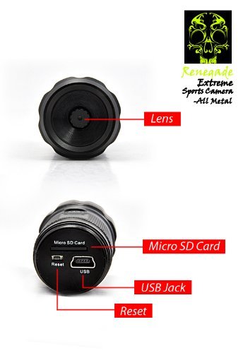 Extreme Sports Camera "Renegade" - Water Resistant N2