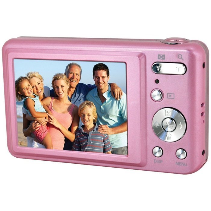 15.0 Megapixel S30HDZ Slim Digital Camera with 5x Optical Zoom (Pink) By: BELL+HOWELL N2