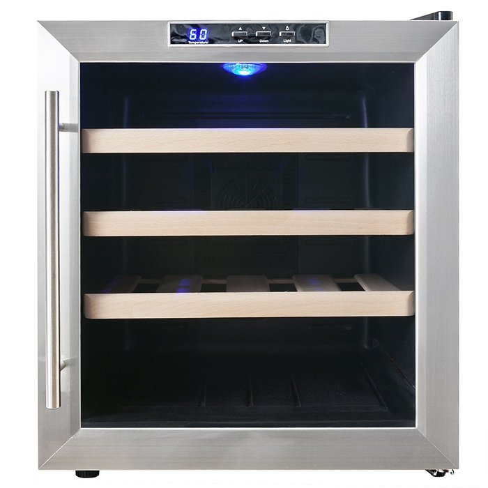 Firebird New Thermoelectric Quiet Operation Wine Cooler Cellar Chiller Refrigerator (28 bottles) N23