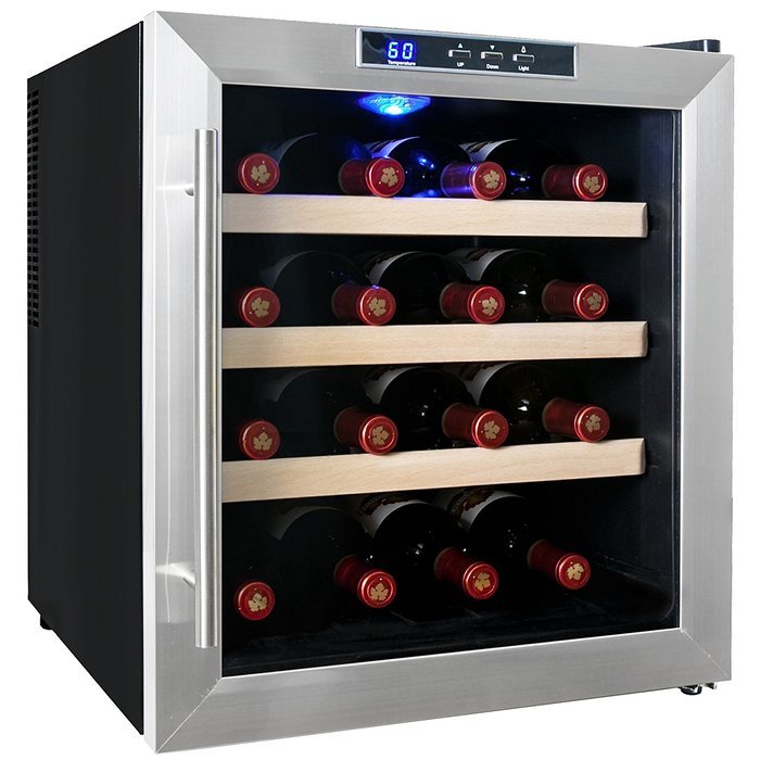 Firebird New Thermoelectric Quiet Operation Wine Cooler Cellar Chiller Refrigerator (28 bottles) N24