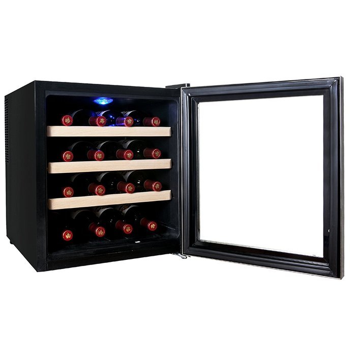 Firebird New Thermoelectric Quiet Operation Wine Cooler Cellar Chiller Refrigerator (28 bottles) N25