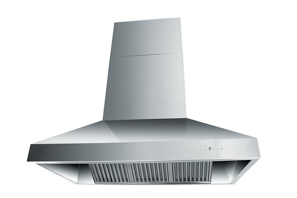 Z Line 697i-48 Stainless Steel Island Mount Range Hood, 48-Inch