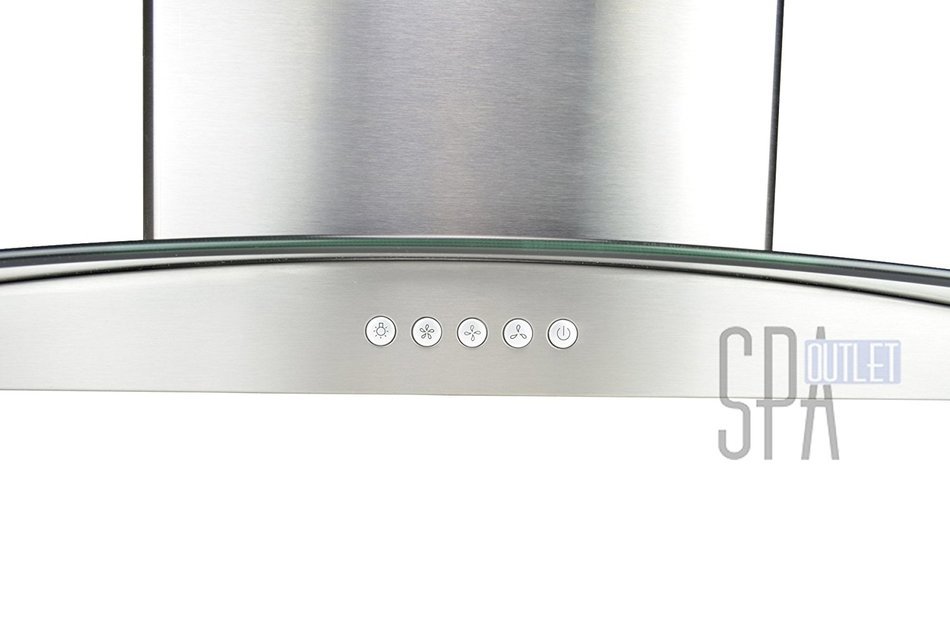 Blue Ocean 30-Inch Stainless Steel Island Mount Kitchen Range Hood, RH668I N7