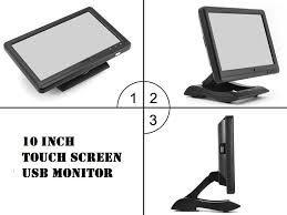 LILLIPUT UM1010T 10.1" 16:9 LCD Monitor Touch Screen Monitor Mini USB N2
