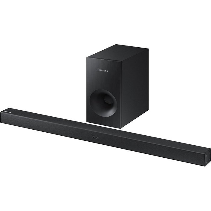 Samsung Soundbar with Wireless Subwoofer (HW-K360/ZA) with Soundbar Bracket, High-Speed HDMI Cable with Ethernet...