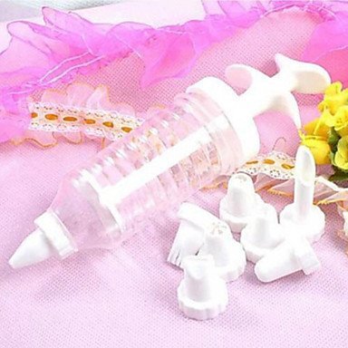 Y&XL&H Cream Tube Decorating Mouth Decoration Tools Puffs (1 set) N2