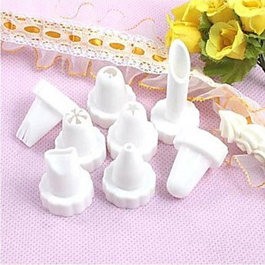 Y&XL&H Cream Tube Decorating Mouth Decoration Tools Puffs (1 set) N3