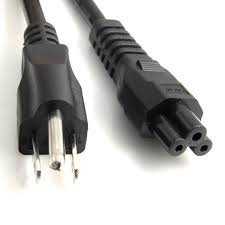 3 Prong Mickey Mouse AC Power Cord for Zebra ZP 450 CTP ZP 500 Plus Label Barcode Printer 6ft