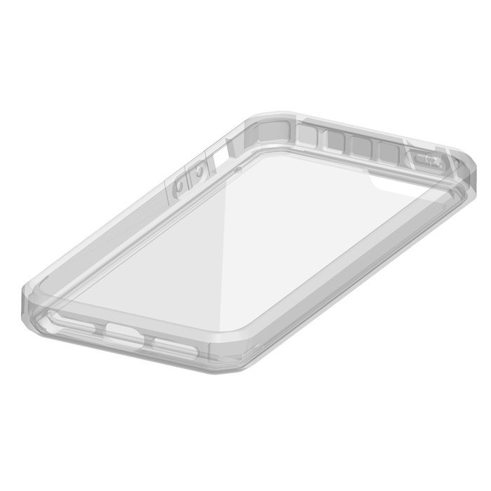 iPhone 6 6S TPU Case,TYoung(TM) 2 in 1 Set Soft TPU Flexible Silicone Frame + Transparent Clear Hard PC Back [... N68