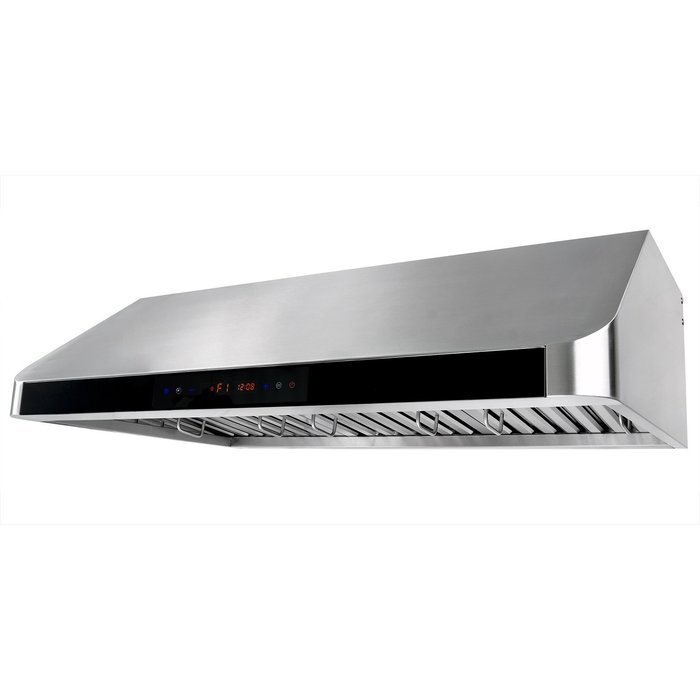 AKDY 36" AZ-1801A-90 Under Cabinet Stainless Steel Range Hood Touch Panel Control N3