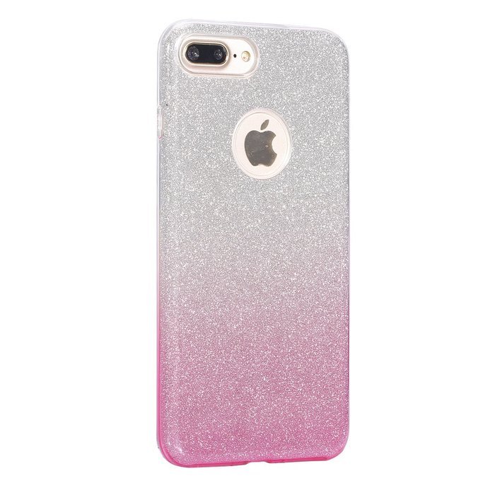 iPhone 7 2016 Bling Case,IKASEFU Creative 3 Layer Glitter Skin+Tpu+PC Glorious Silicone Bumper Case Cover for... N63