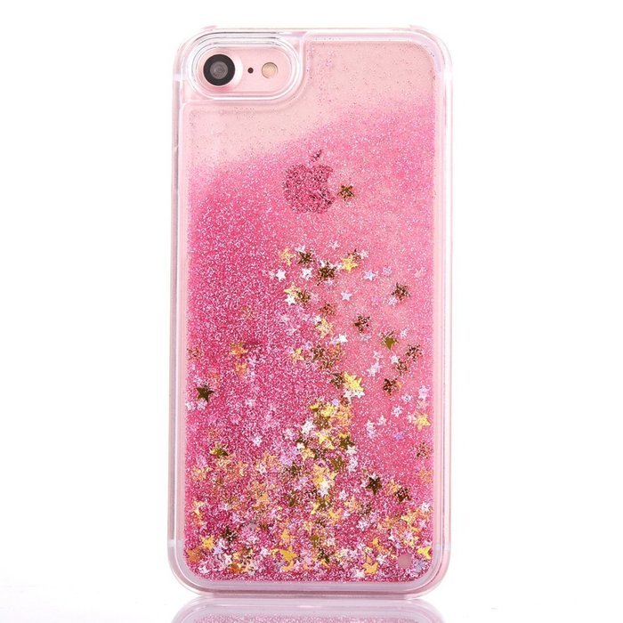 iPhone 7 2016 Bling Case,IKASEFU Creative 3 Layer Glitter Skin+Tpu+PC Glorious Silicone Bumper Case Cover for... N65
