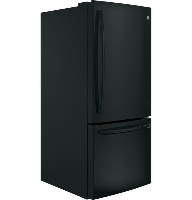 GE Black Bottom Freezer Refrigerator N13