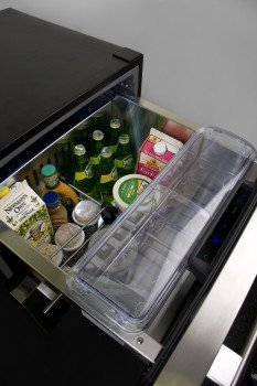 Haier DD410RS 24 Inch Built-In Dual Refrigerator Drawers with 5.4 cu. ft. Capacity, in Stainless Steel N2
