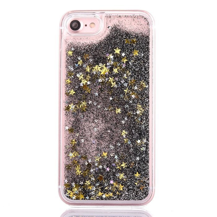 iPhone 7 2016 Bling Case,IKASEFU Creative 3 Layer Glitter Skin+Tpu+PC Glorious Silicone Bumper Case Cover for... N67