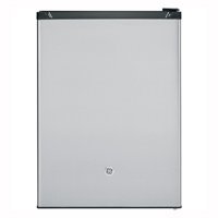 GE GCE06GSHSB Spacemaker 5.6 Cu. Ft. Stainless Steel Undercounter Compact Refrigerator - Energy Star