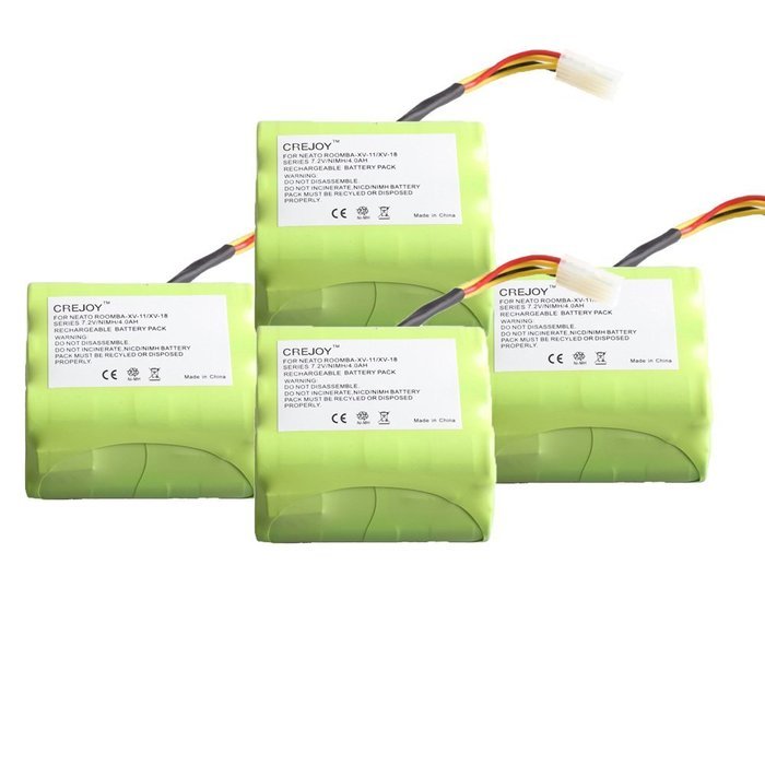 CREJOY 7.2V 4000mAh Vacuum Cleaner Replacement Battery for Neato Robotics N3